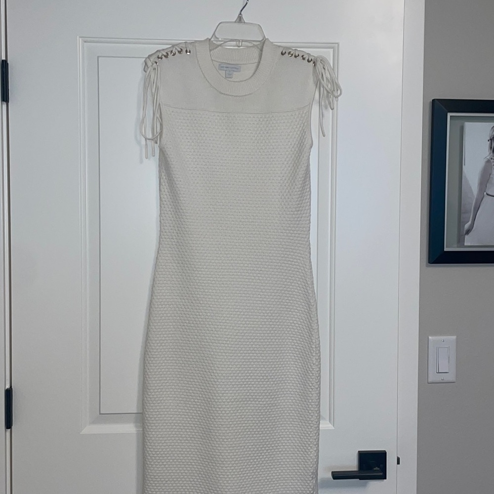 White winter dress